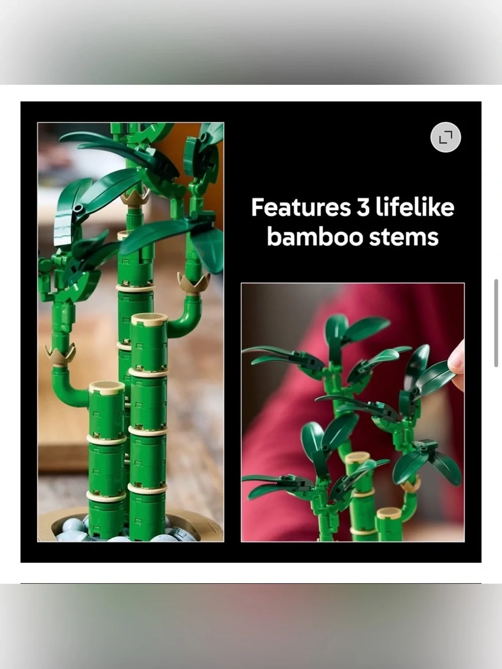 LEGO Botanical Lucky Bamboo Set